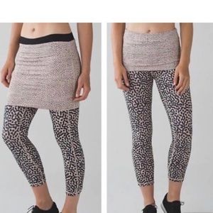 Lululemon Wunder Under Leopard Leggings